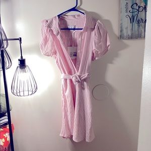 Small Pink Stripped Dress